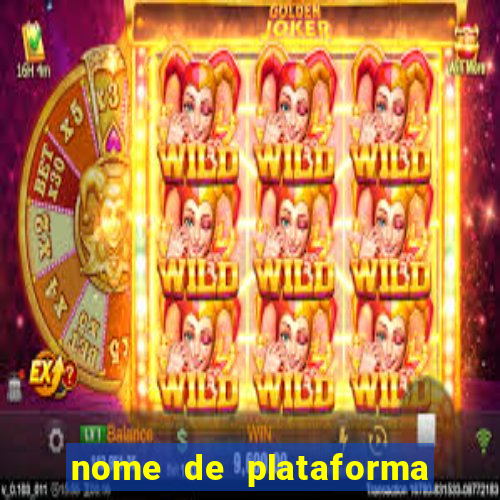 nome de plataforma de jogos